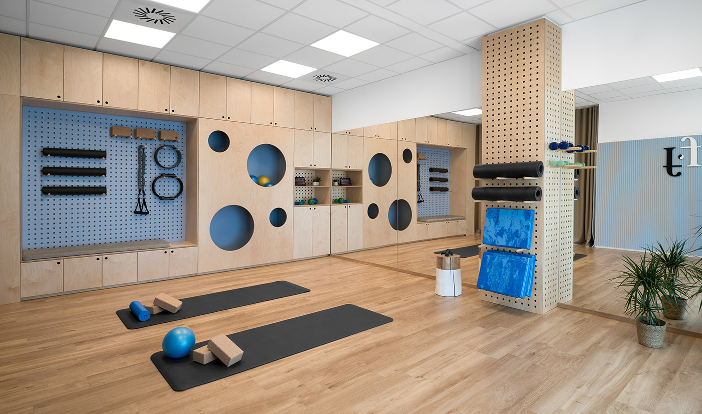 Movement Studio, Health studio interior design | photo: Blaž Gutman