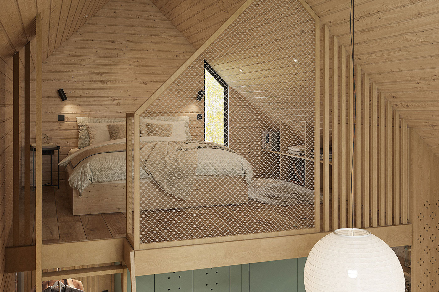 Prostornina | Soca Valley Glamping Resort, Glamping interior design | 3D visualisations: Maria Sidorova