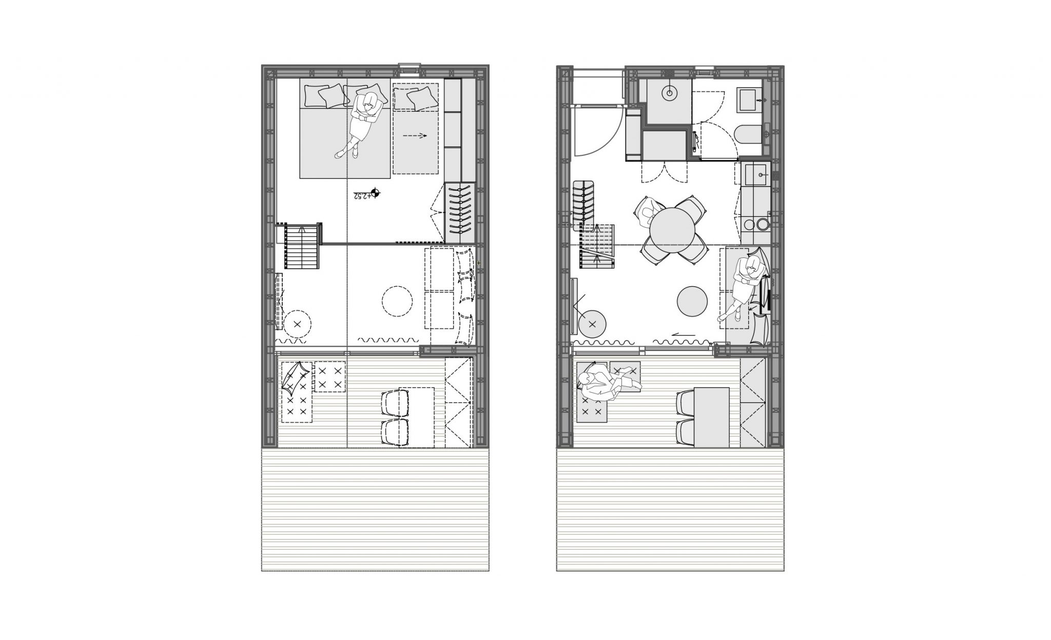Prostornina | Soca Valley Glamping Resort, Glamping interior design | Floor plan | Glamping house