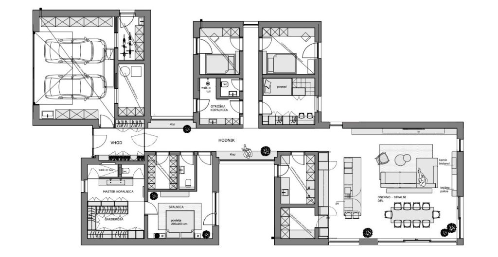 Frita - Family Home Interior Design | Prostornina | Interior Design